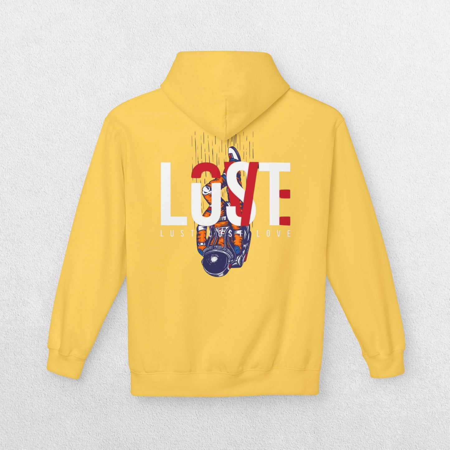 Fleece Hoodie Lost Love Lust Design